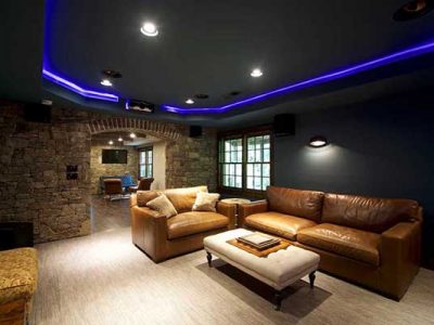 Basement Home Entertainment Remodel Basement Home Entertainment Remodel