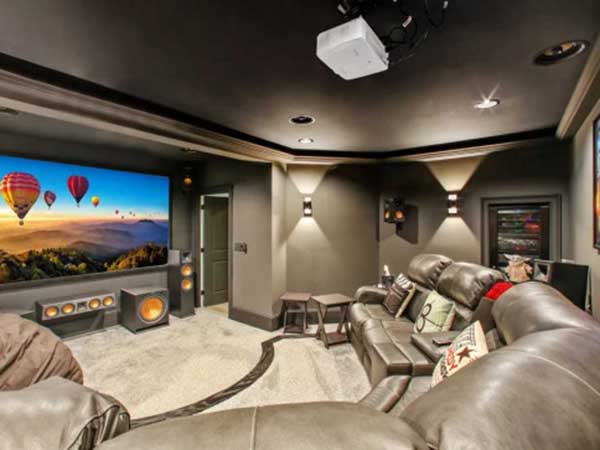 Basement Home Theater Makeover