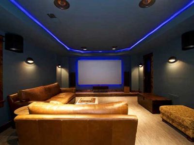 Basement Home Theater Remodel