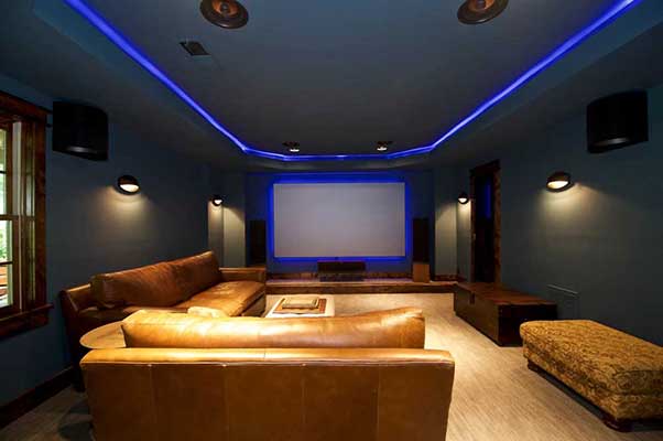 Basement Home Theater Remodel