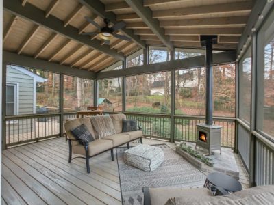 Beautiful Screened in Porch