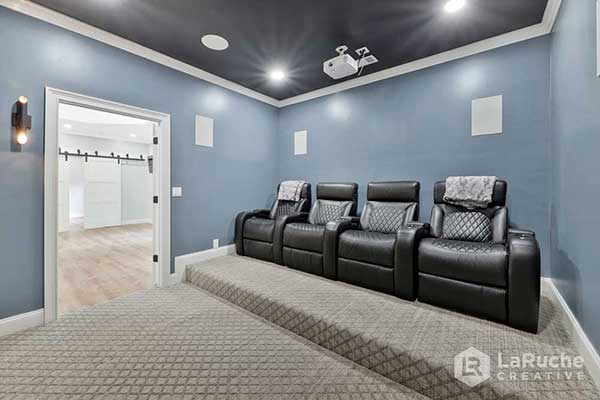 Custom Basement Remodeling