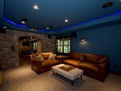 Modern Basement Makeover Service