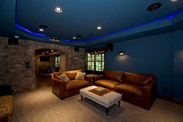 Modern Basement Makeover Service