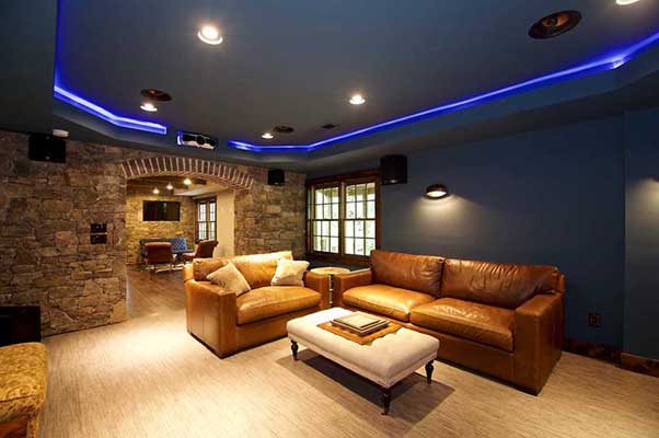 Modern Basement Remodeling Project1