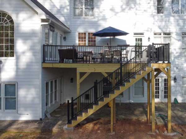 Residential Deck Installation Project Residential Deck Installation Project