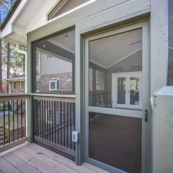 Screened In Porch Addition Screened In Porch Addition