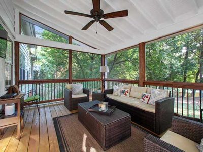 Screened In Porch Building1 Screened In Porch Building1