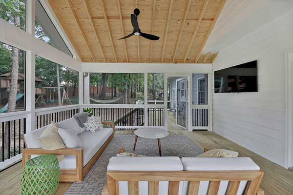 Screened In Porch Building2 Screened In Porch Building2