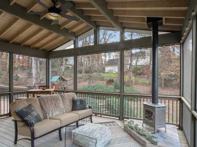 Screened In Porch Building3